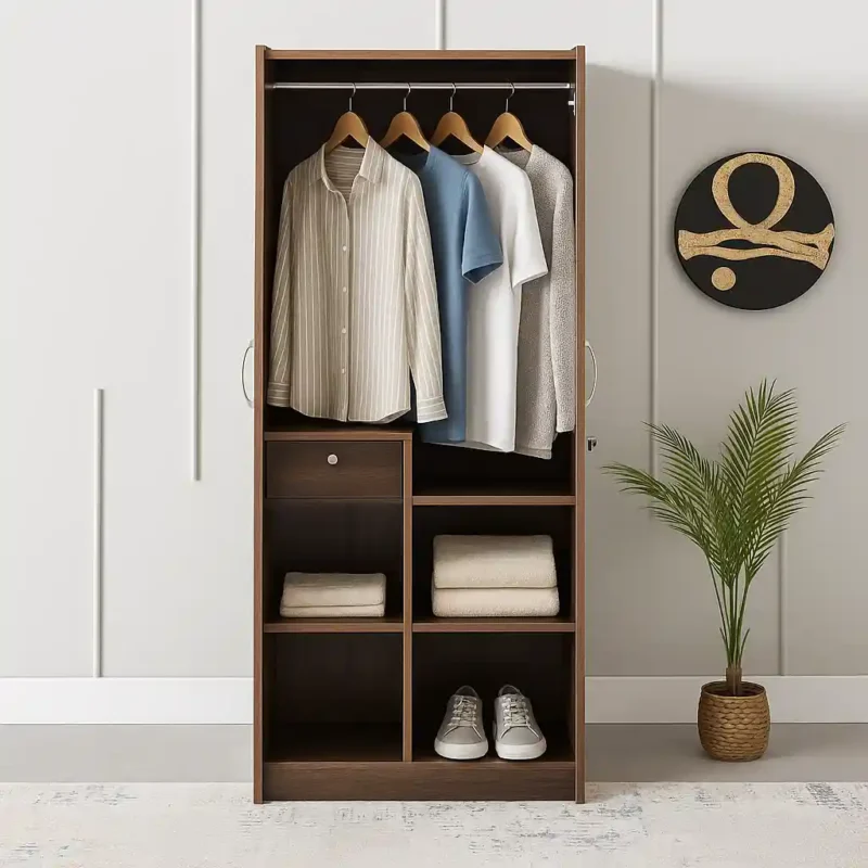 2 door wardrobe 30 inch