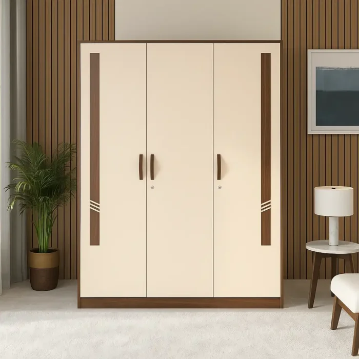 3 door wardrobe 45 inches