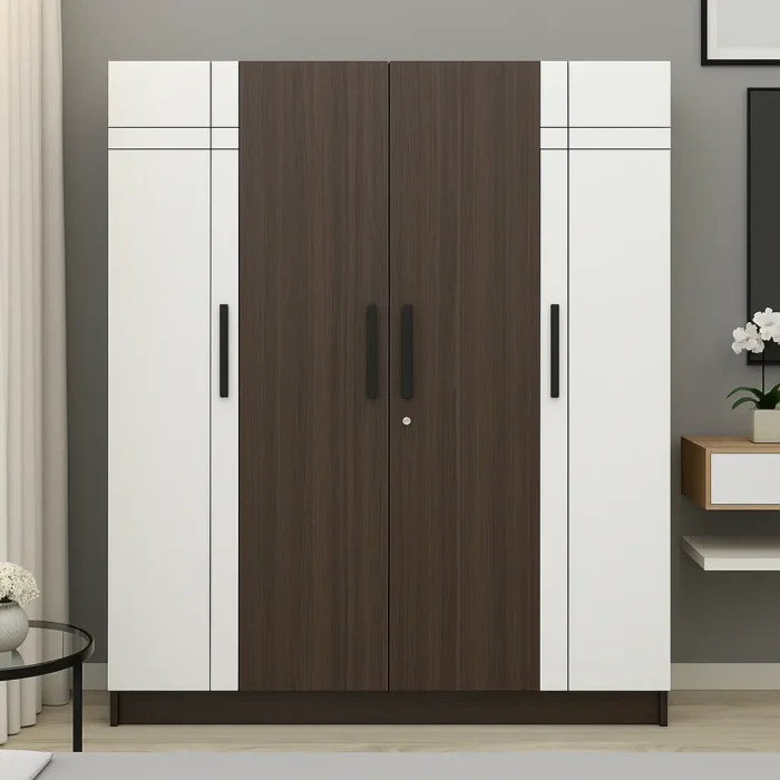 4 door wardrobe 60 inches