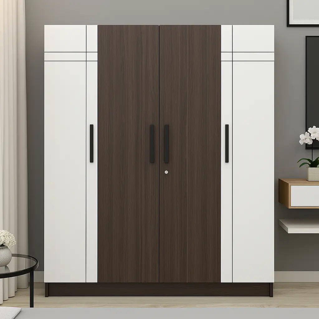 4 door wardrobe 60 inches