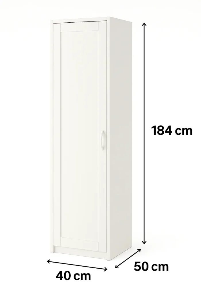 One door wardrobe 15 inches