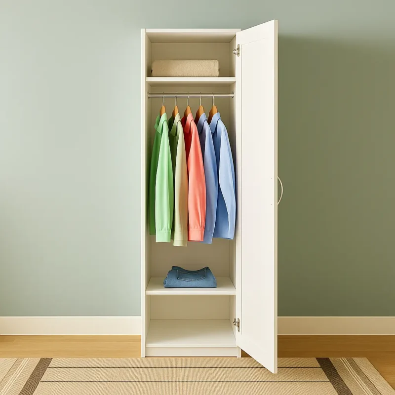 One door wardrobe