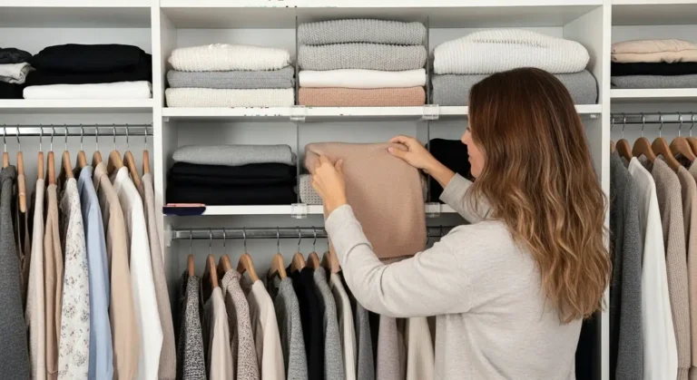 How to Store Jumpers in a Wardrobe