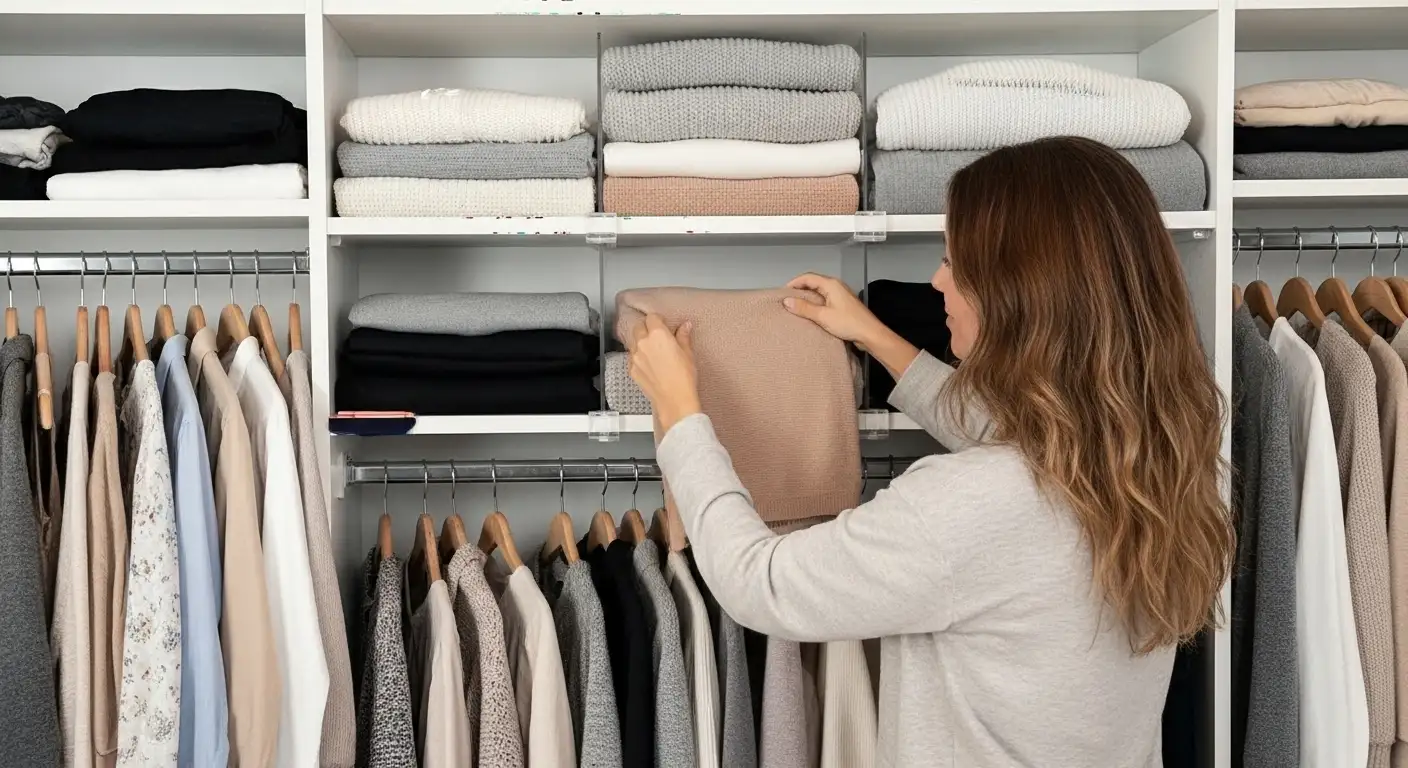 How to Store Jumpers in a Wardrobe